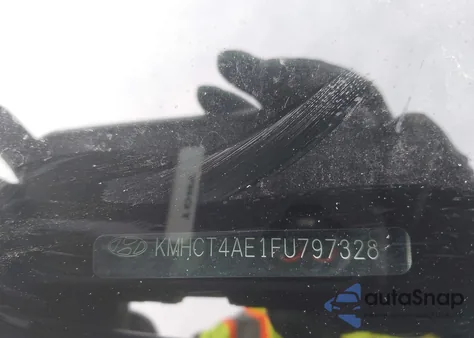 2015 Hyundai Accent Gls из США, поврежденный, VIN KMHCT4AE1FU797328